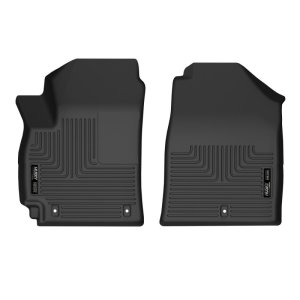 Lincoln Corsair Floor Mats - Front - Husky Liners - X-act Contour - Black - `20-`22 Lincoln Corsair Floor Mats - Front - Husky Liners - X-act Contour - Black - `20-`22